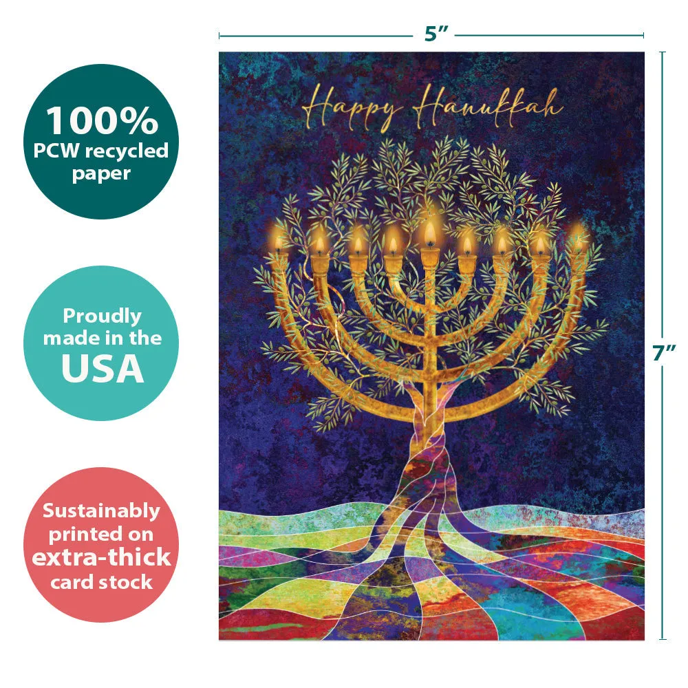 Beautiful Menorahs