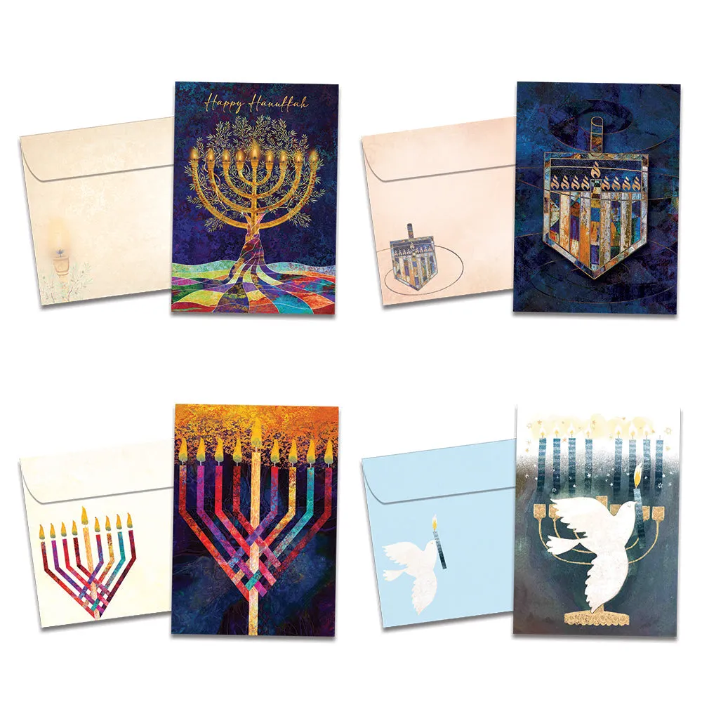 Beautiful Menorahs