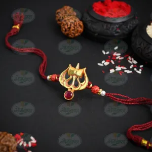 BEAUTIFUL TRISHUL RAKHI