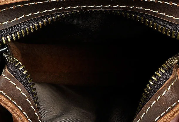 Belt Pouch Leather Cell Phone Holster Cell Phone Purse Crossbody Leather Belt Bag for Men