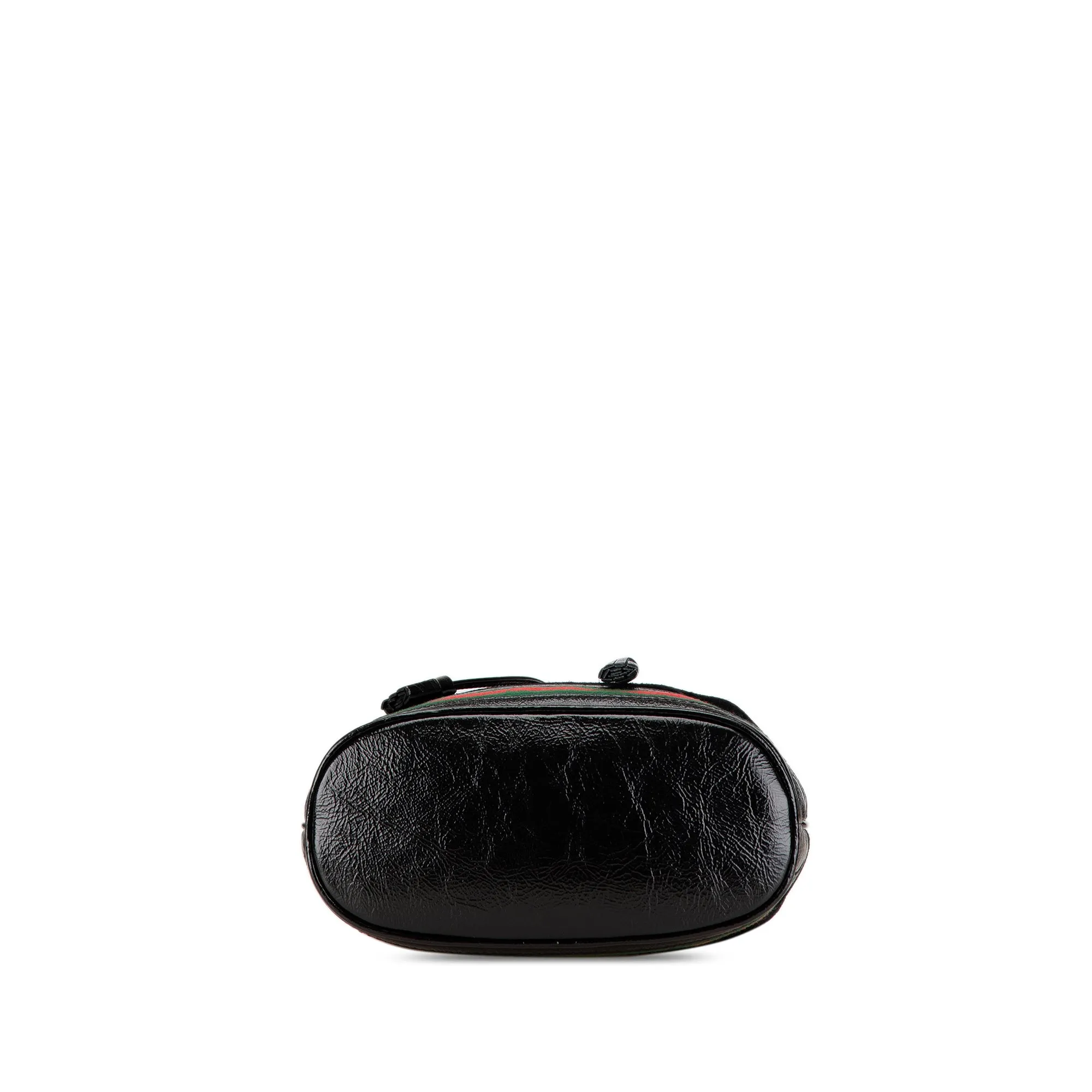 Black Gucci Small Suede Ophidia Bucket Bag