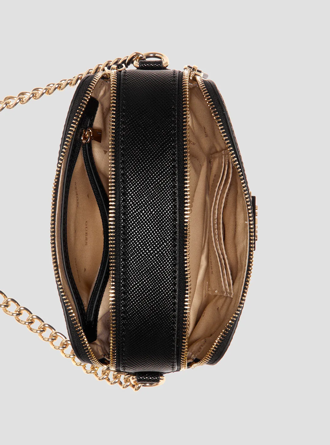 Black Noelle Camera Crossbody Bag
