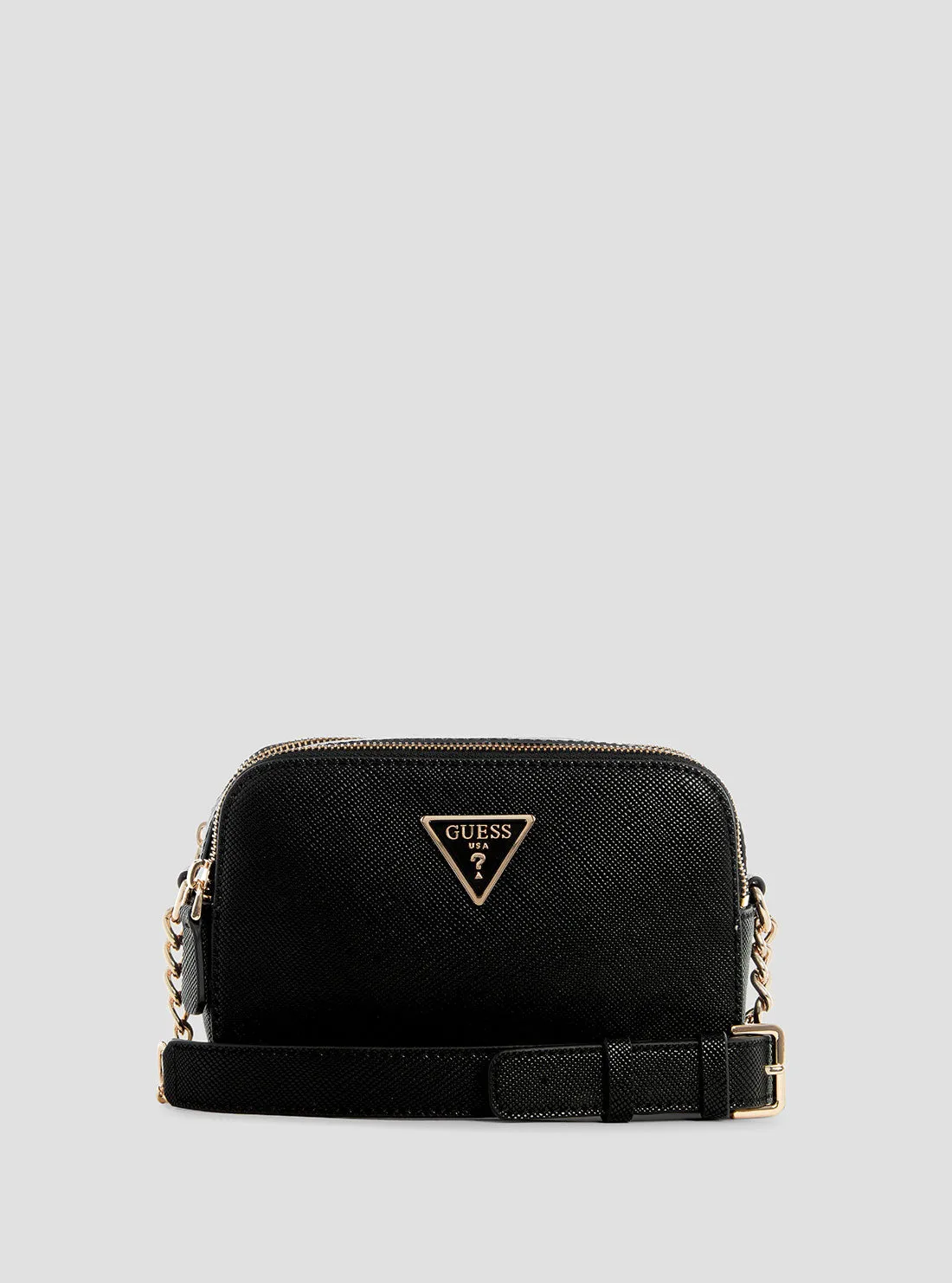 Black Noelle Camera Crossbody Bag