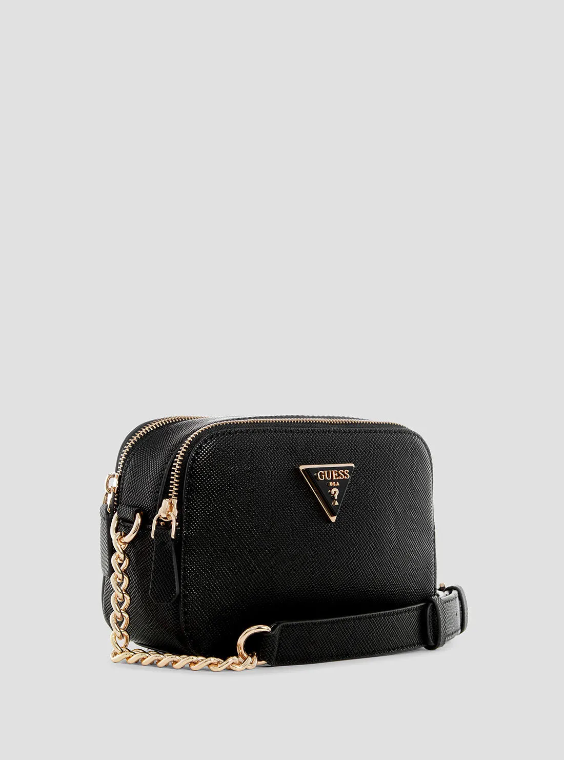 Black Noelle Camera Crossbody Bag
