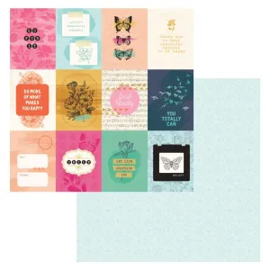 BoBunny Beautiful Things Double-Sided Cardstock 12"X12" - Beautiful Things*