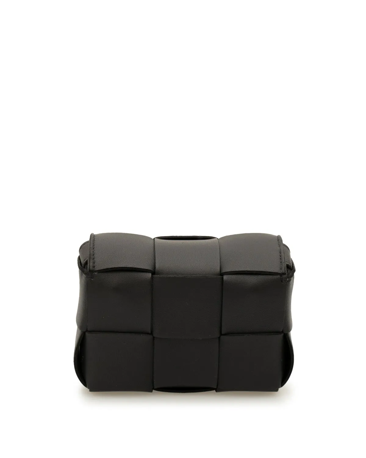 Bottega Veneta Mini Cassette Black Crossbody - RJC1125