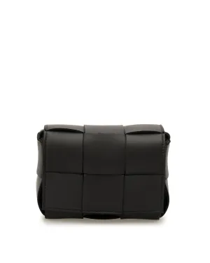 Bottega Veneta Mini Cassette Black Crossbody - RJC1125
