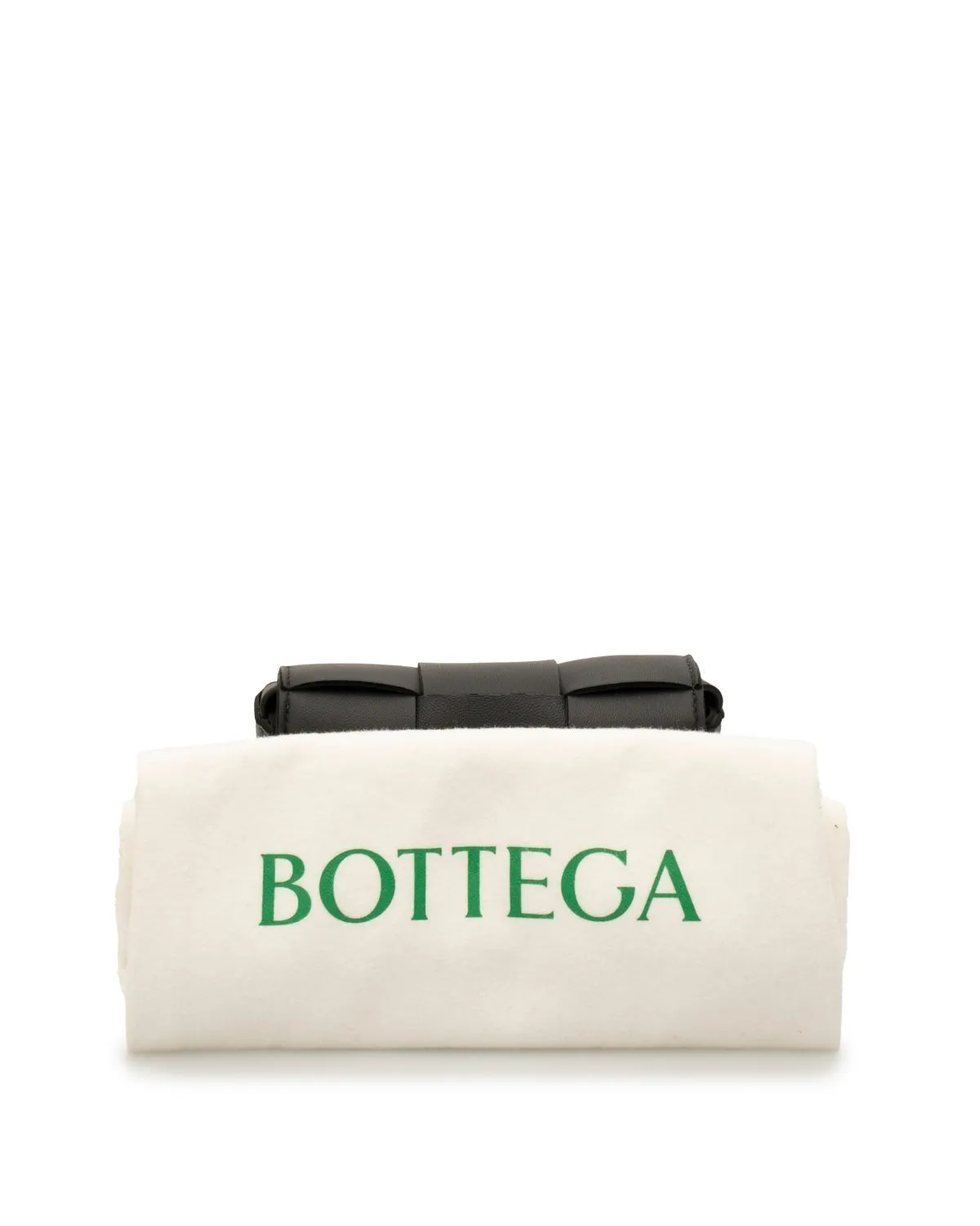 Bottega Veneta Mini Cassette Black Crossbody - RJC1125