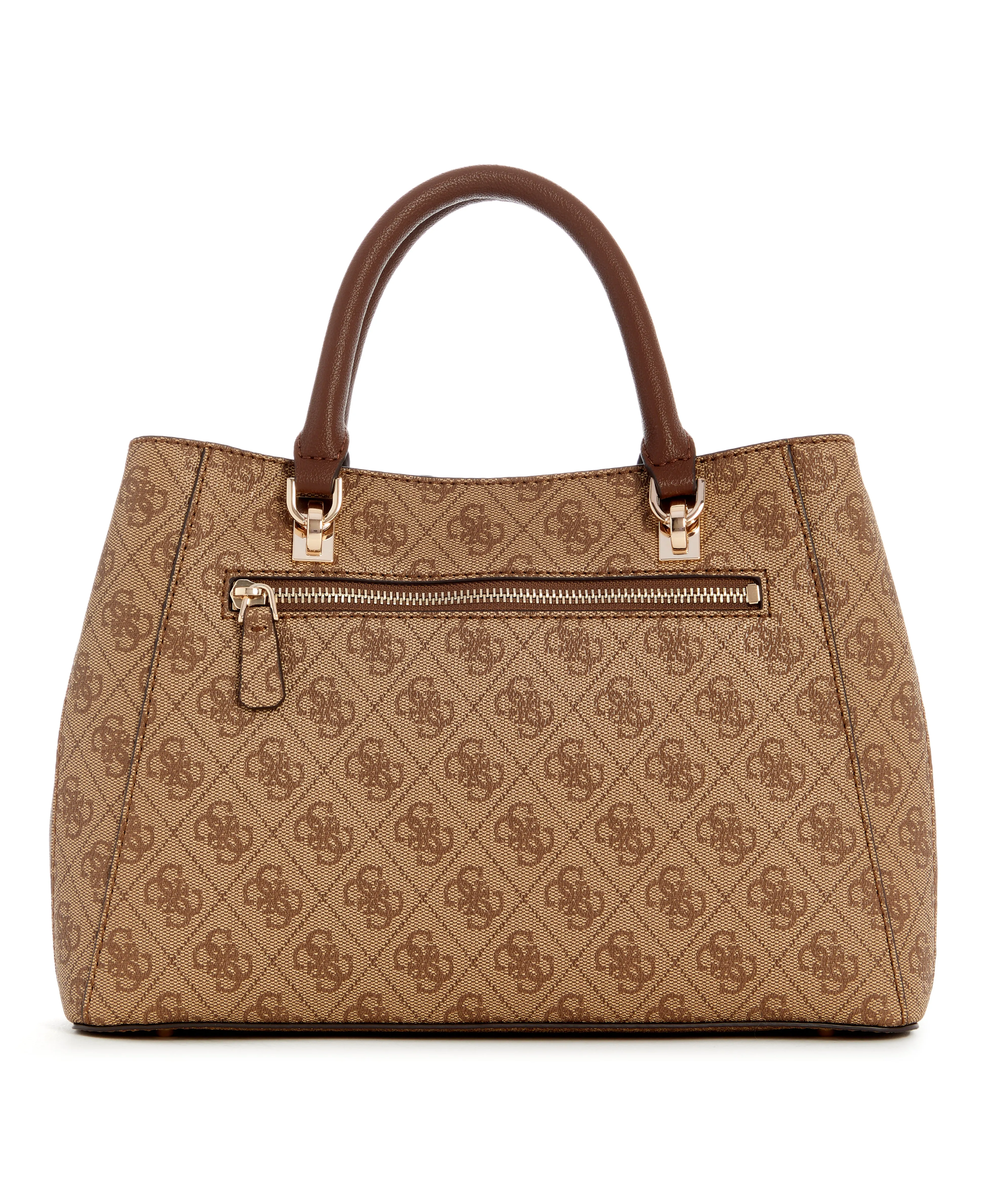 Brown Logo Noreen Girlfriend Satchel Bag