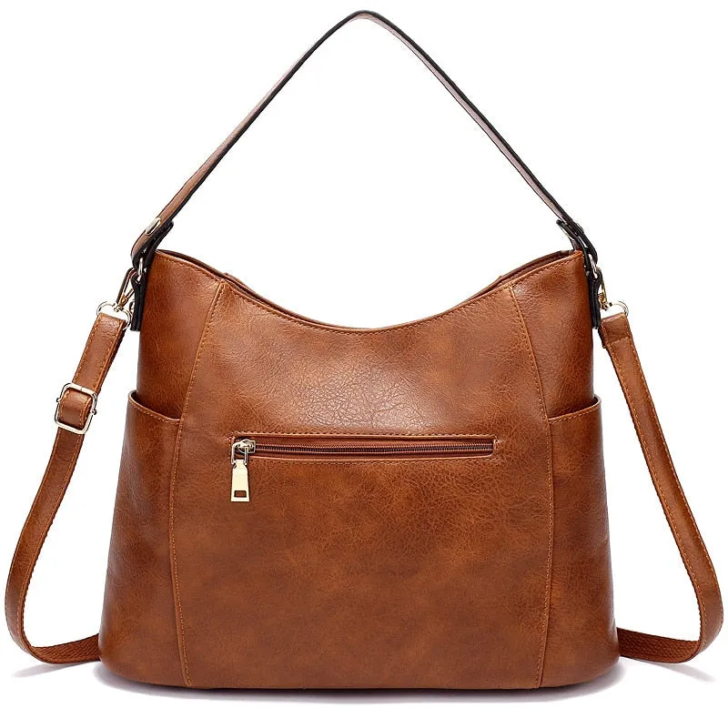 Bucket Leather Women Handbags