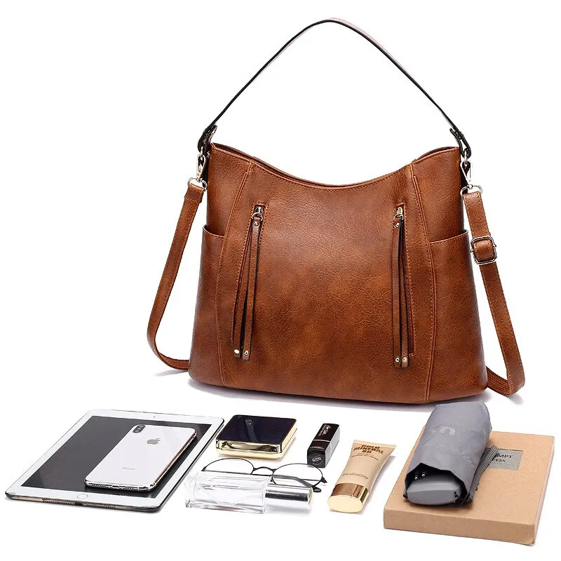 Bucket Leather Women Handbags