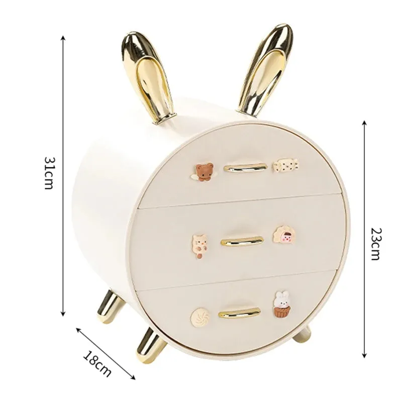 Bunny Bliss Makeup Haven Organizer