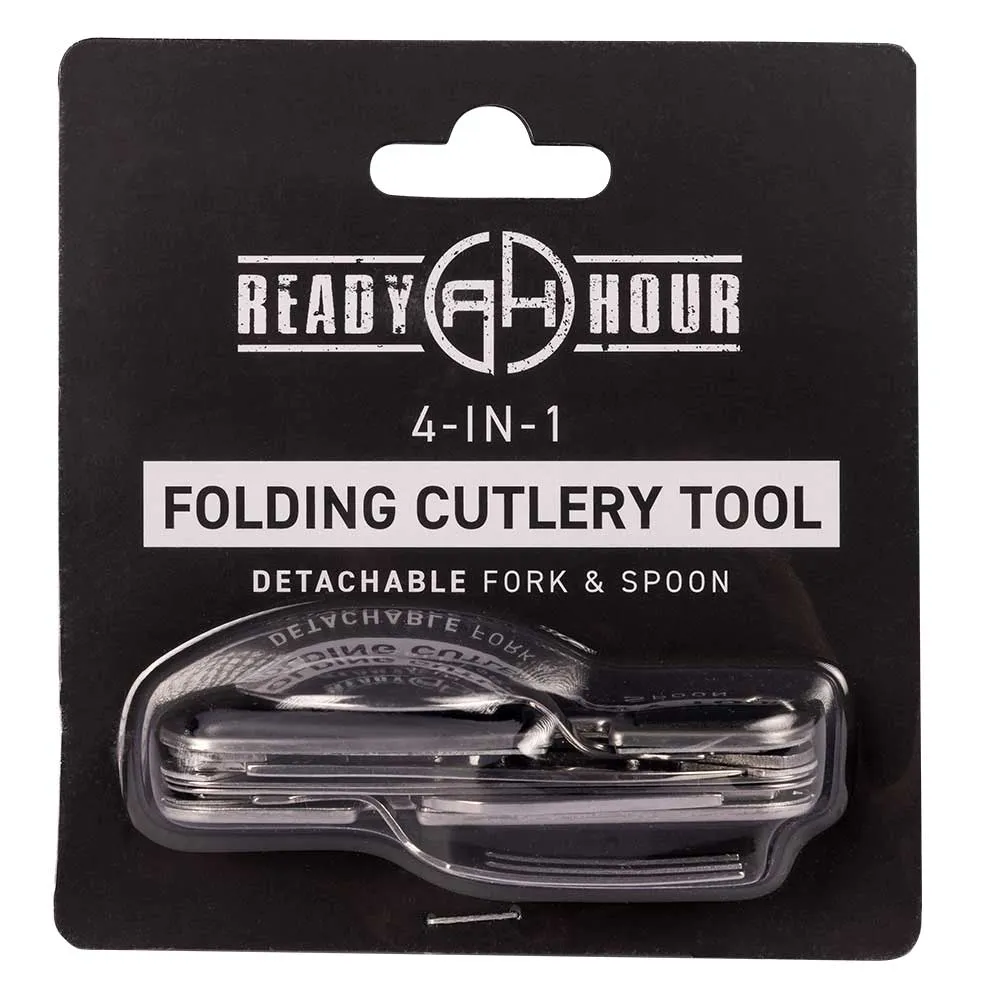 Camp Knife with Fork and Spoon by Ready Hour