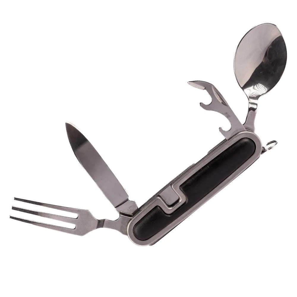 Camp Knife with Fork and Spoon by Ready Hour