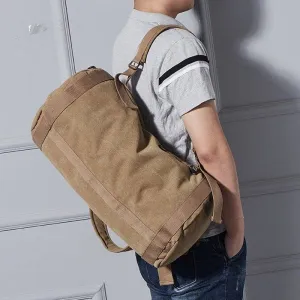 Canvas Bucket Shoulder Bags