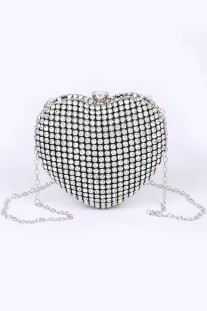 Catching Cupid Heart Shape Clutch Bag