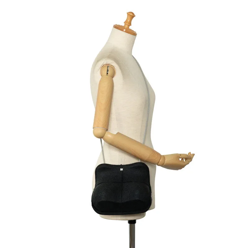 Chanel  Millennium Felt Crossbody Bag Canvas Shoulder Bag in Good condition