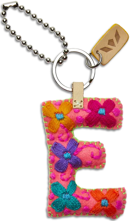 Charm, Pink Felt Alphabet