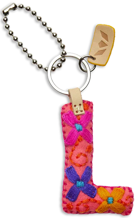 Charm, Pink Felt Alphabet