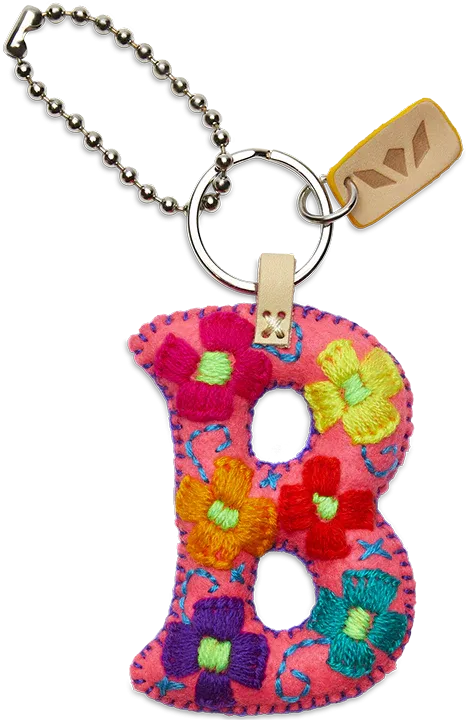 Charm, Pink Felt Alphabet