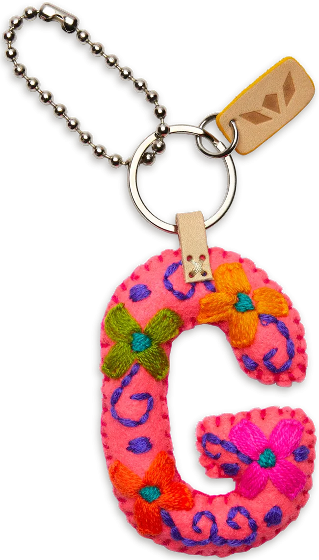 Charm, Pink Felt Alphabet