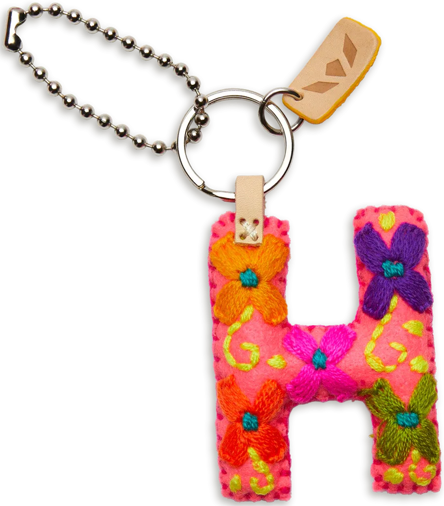 Charm, Pink Felt Alphabet