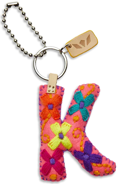 Charm, Pink Felt Alphabet