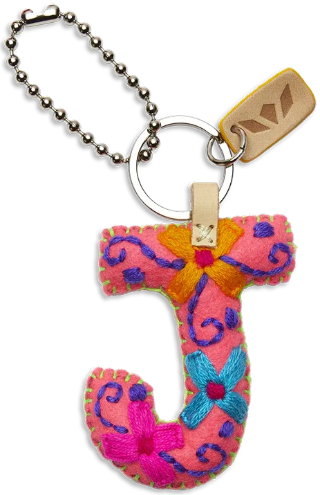 Charm, Pink Felt Alphabet
