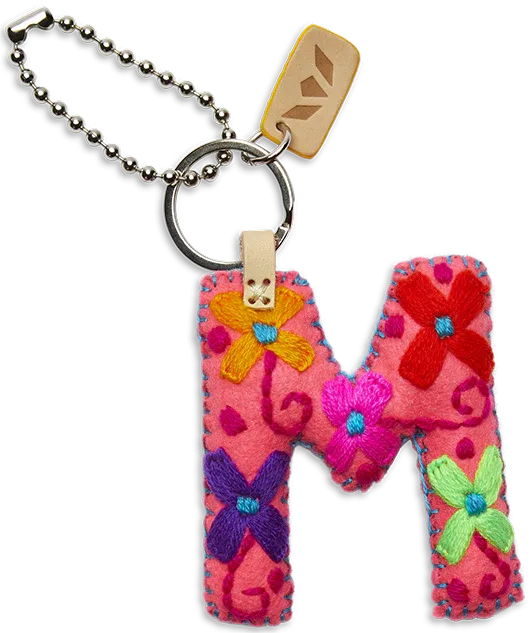 Charm, Pink Felt Alphabet