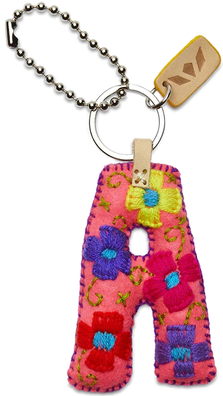 Charm, Pink Felt Alphabet