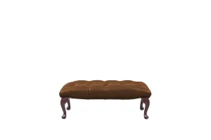 Chesterfield | Queen Anne Bench Footstool | Milton Lark