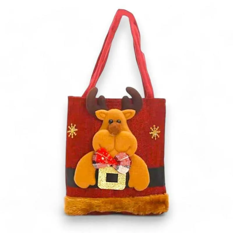 Christmas Felt Gift Bag, Candy Bag, Christmas Tote Bags