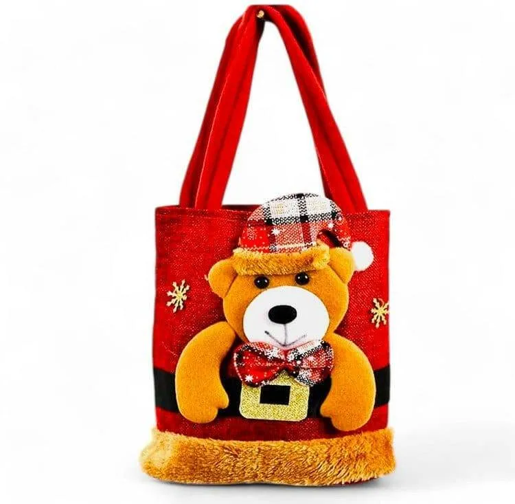 Christmas Felt Gift Bag, Candy Bag, Christmas Tote Bags