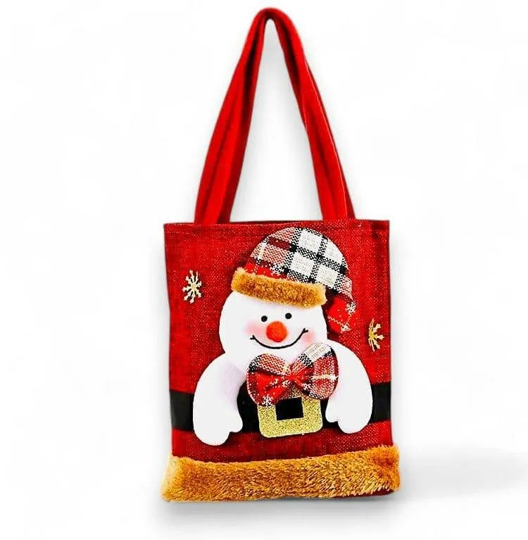 Christmas Felt Gift Bag, Candy Bag, Christmas Tote Bags