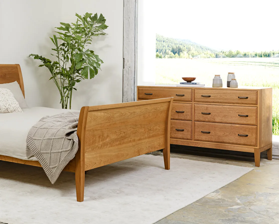 Corbett Low Six Drawer Dresser