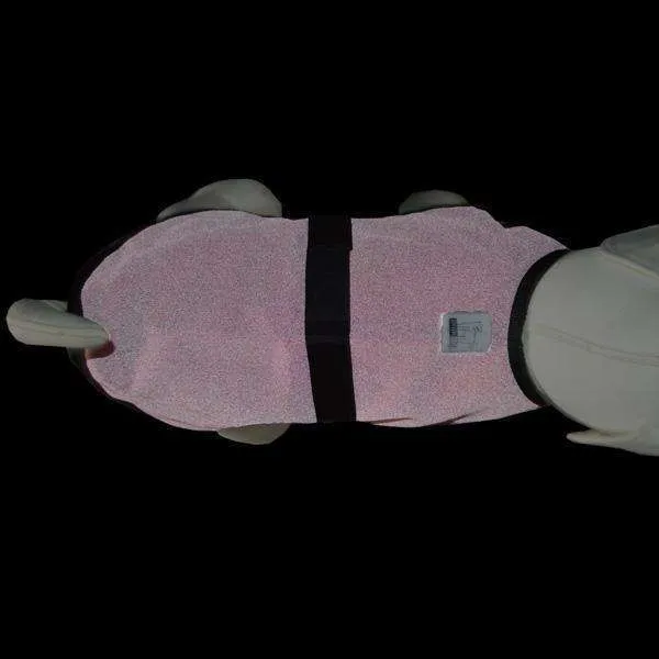Cordura Reflective Dog Jacket in Cranberry