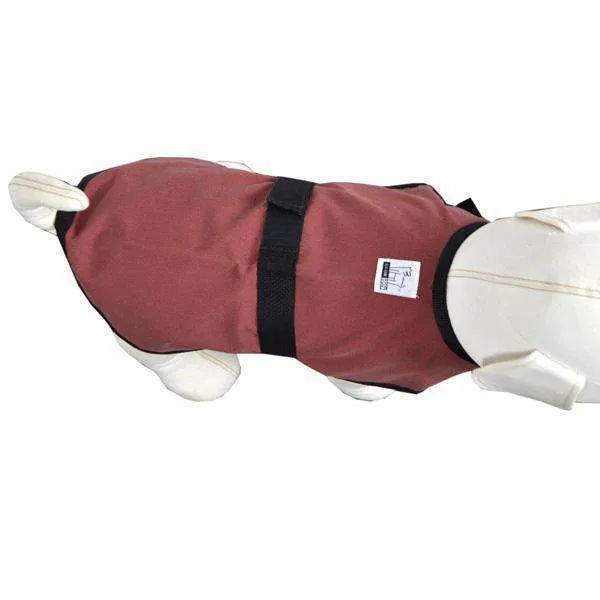 Cordura Reflective Dog Jacket in Cranberry