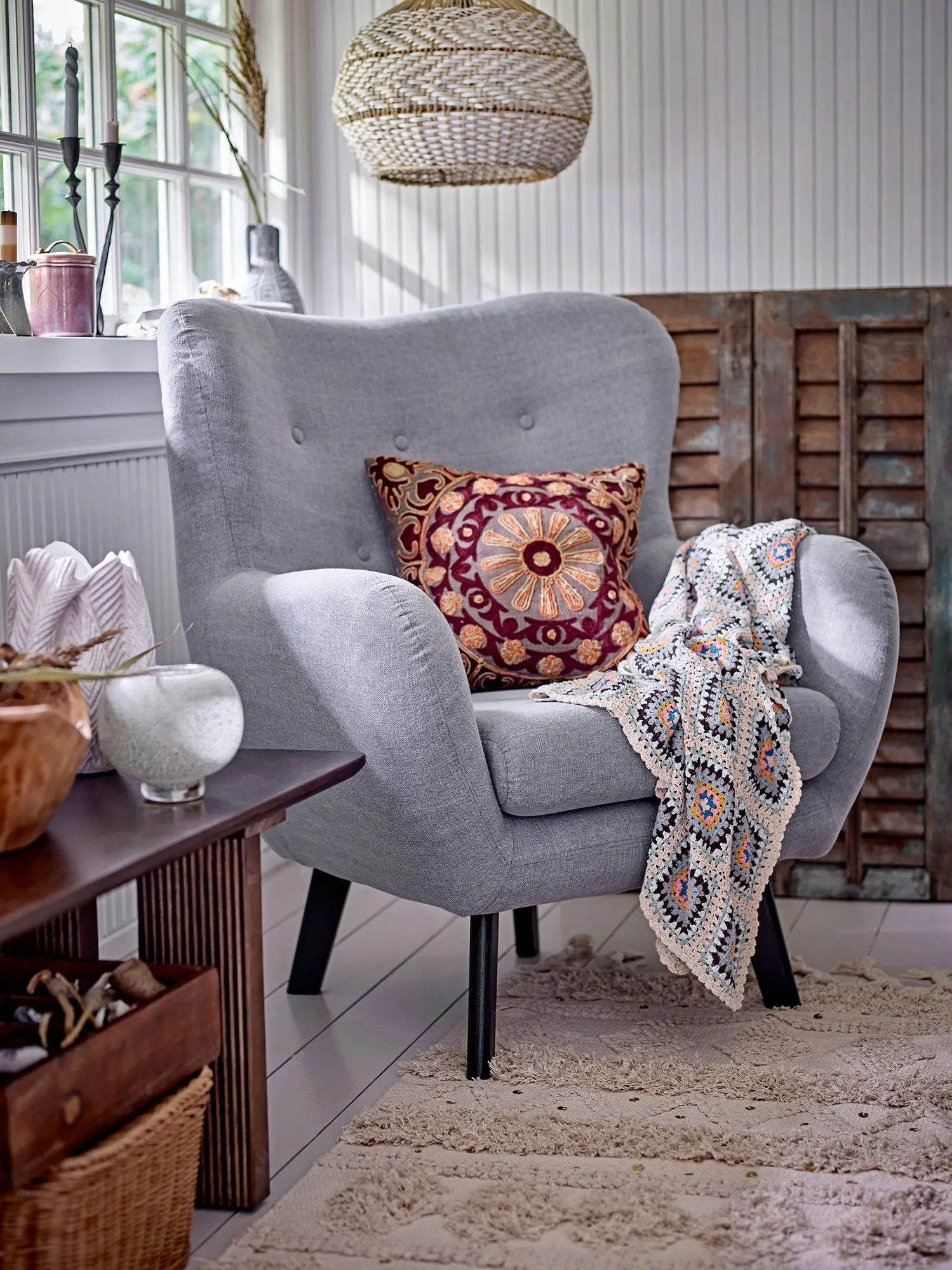 Creative Collection Dasha Rug, Nature, Cotton