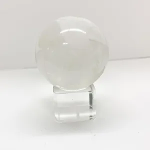 Crystal Globe on Crystal Base