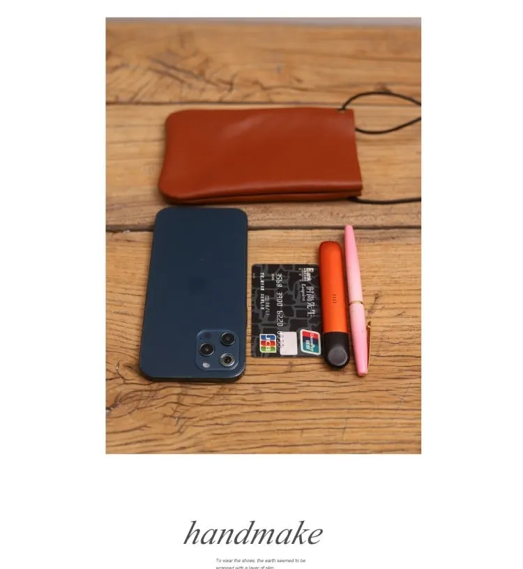 Cute LEATHER Side Bag Pouches Phone WOMEN SHOULDER BAG Slim Phone Crossbody Pouch FOR WOMEN