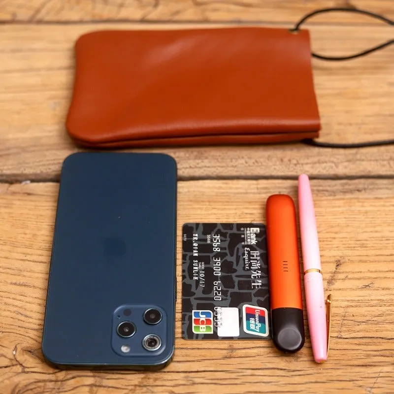 Cute LEATHER Side Bag Pouches Phone WOMEN SHOULDER BAG Slim Phone Crossbody Pouch FOR WOMEN