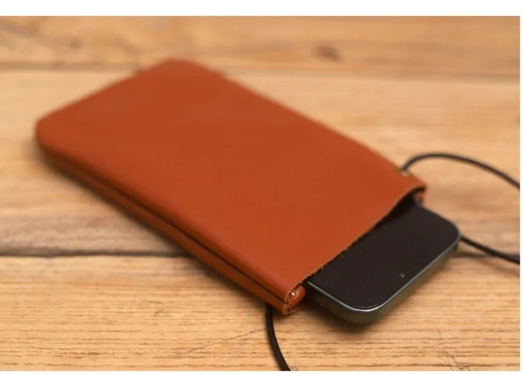 Cute LEATHER Side Bag Pouches Phone WOMEN SHOULDER BAG Slim Phone Crossbody Pouch FOR WOMEN