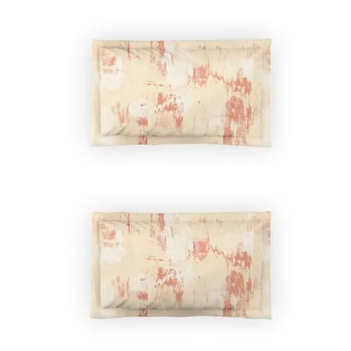 DDECOR - 100% Cotton 144 TC Queen Bedsheet with 2 Pillow Covers - Orange