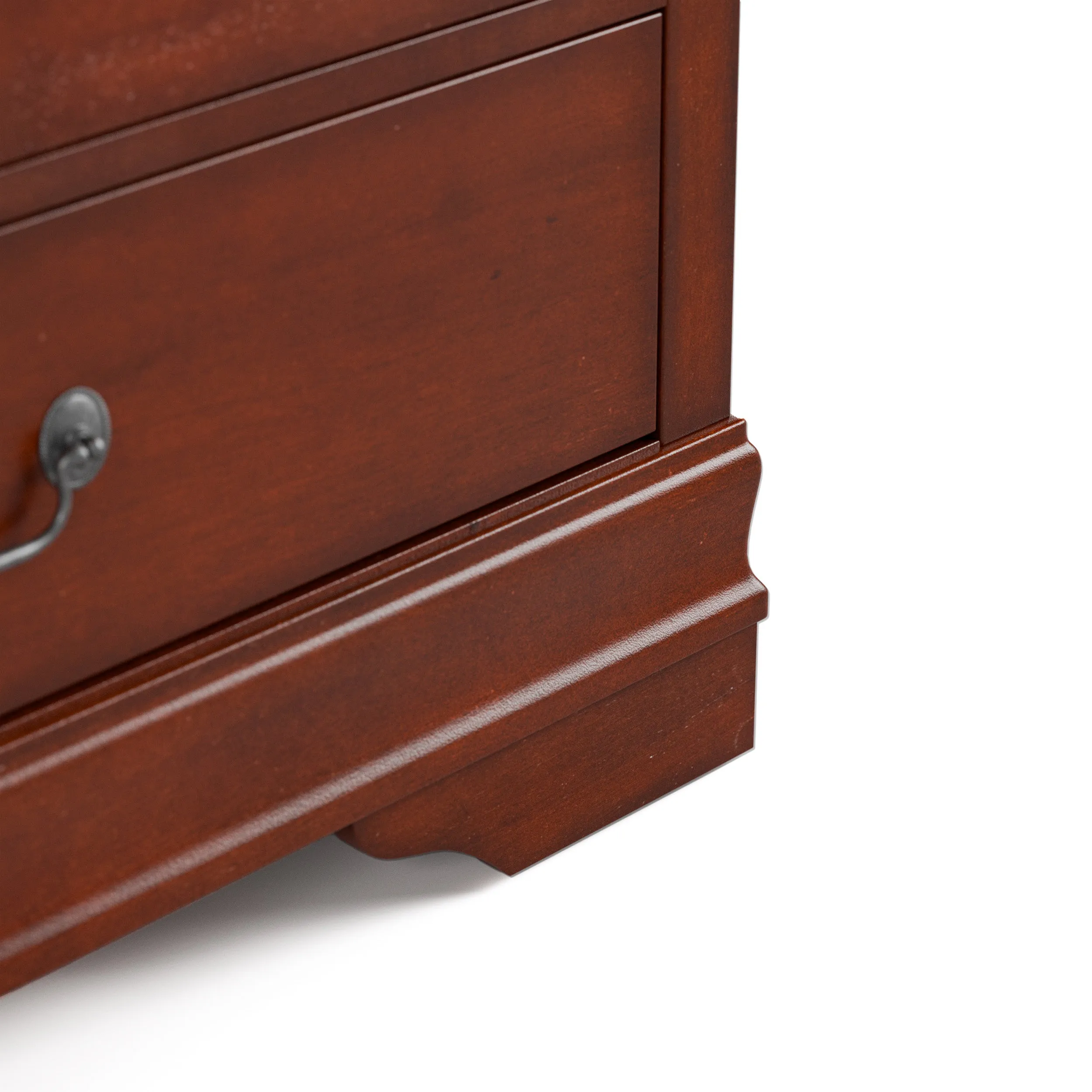 Devi Traditional Solid Wood 6-Drawer Dresser
