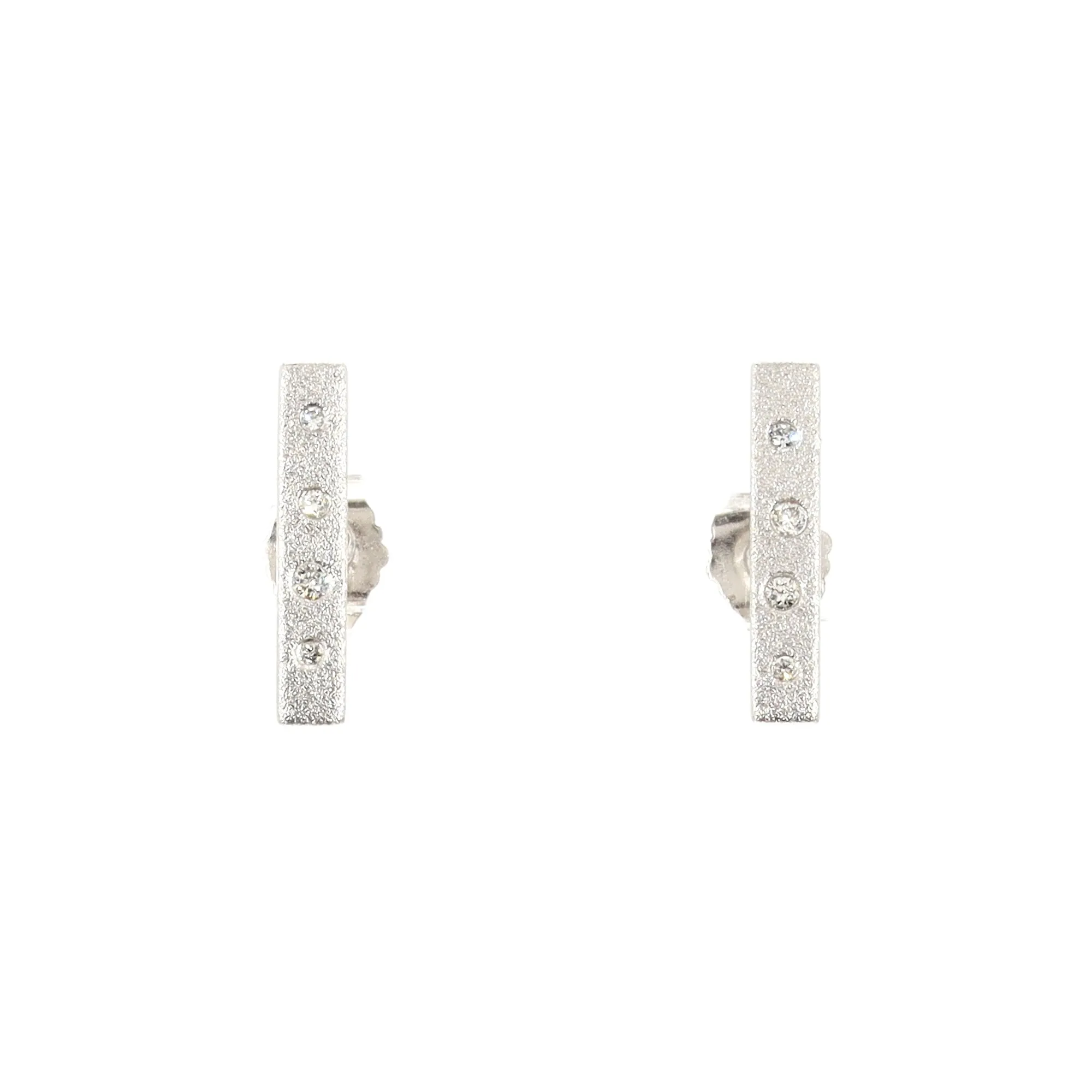 Diamond Bar Studs