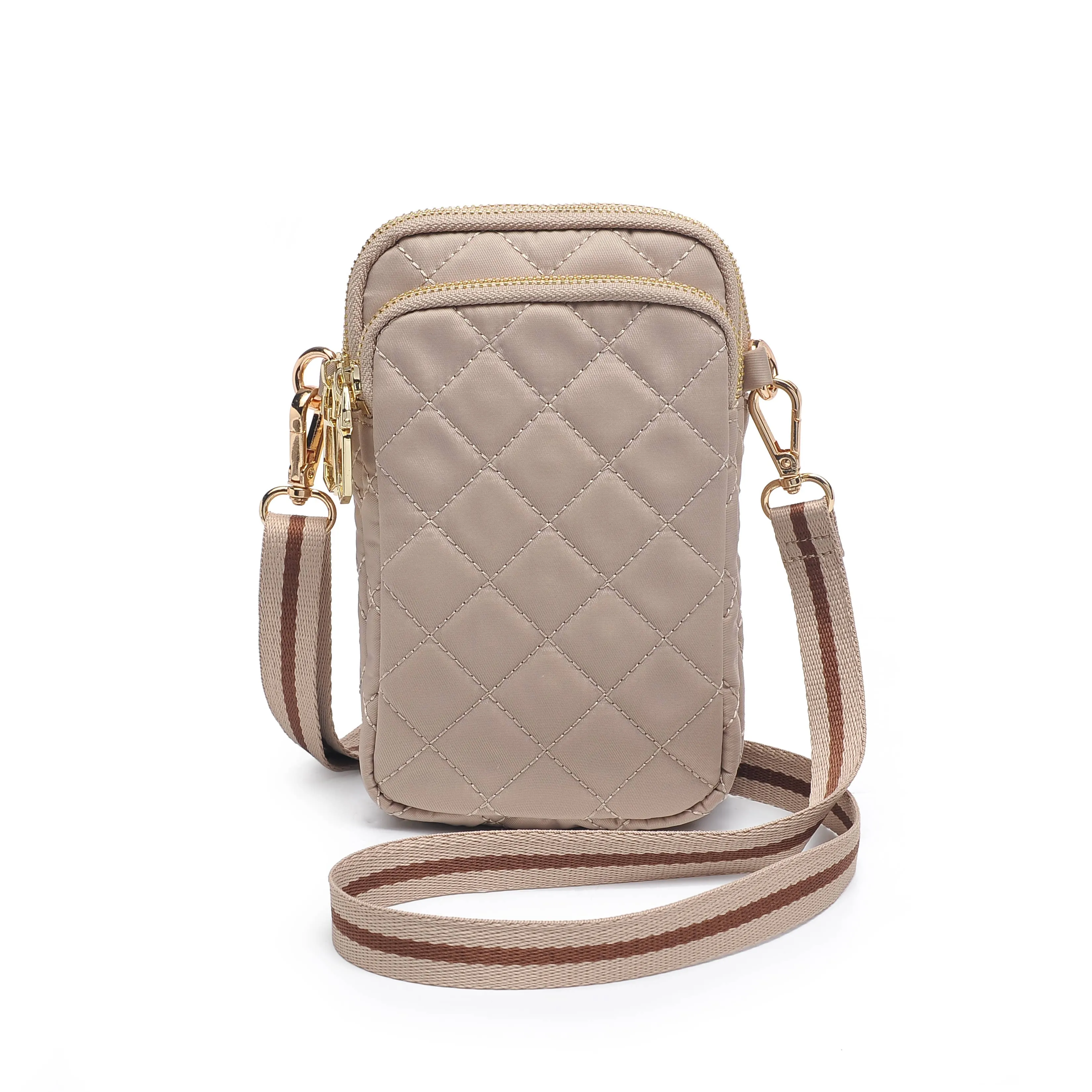 Divide & Conquer Quilted Crossbody