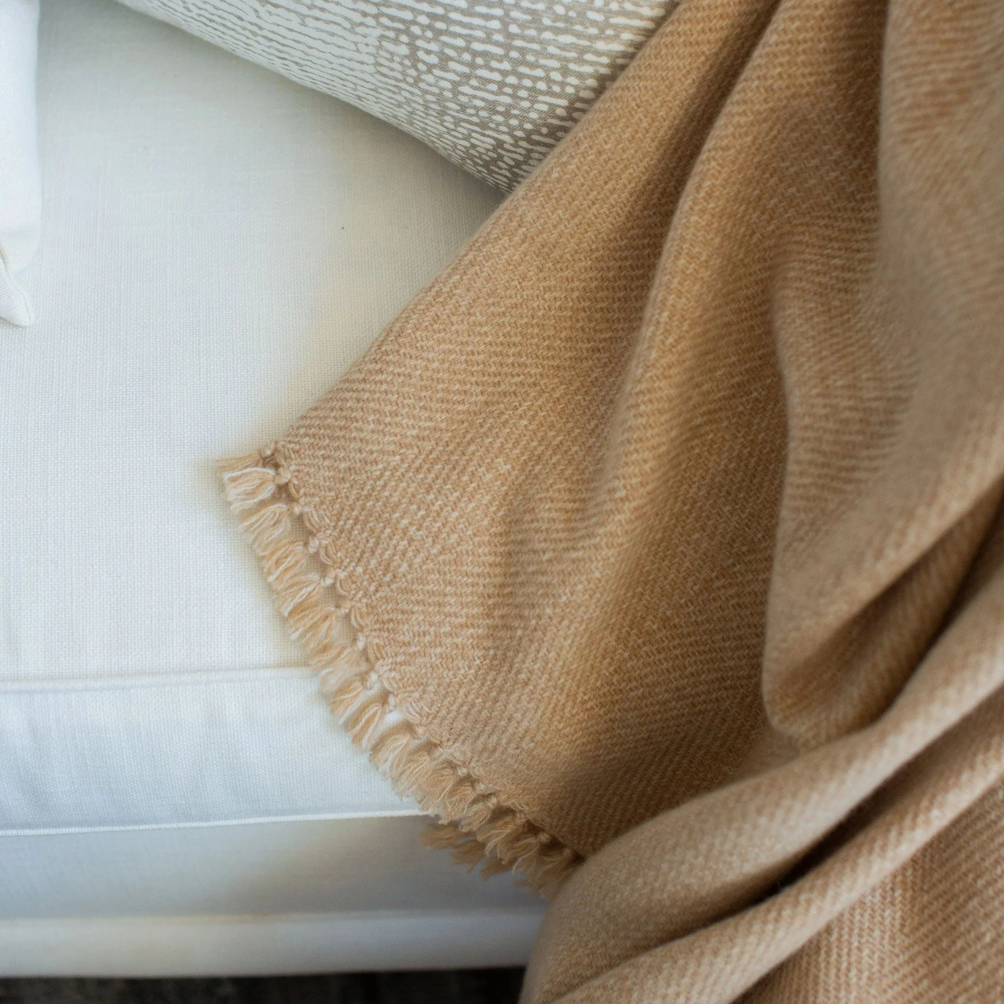 Dune Handwoven Cashmere Throw