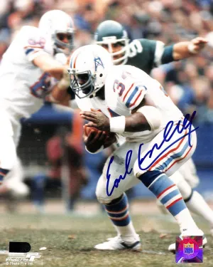 Earl Campbell Signed 8x10 (AIV)