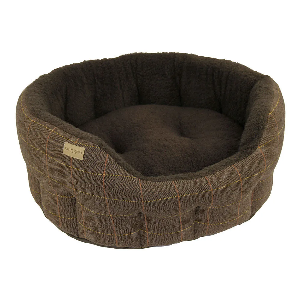 Earthbound Dog Beds Classic Tweed XL