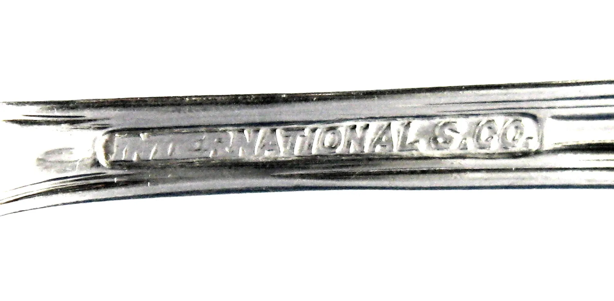Edwardian Spoon Teaspoon 1914 Falmouth International Silver Plate 6 Inch